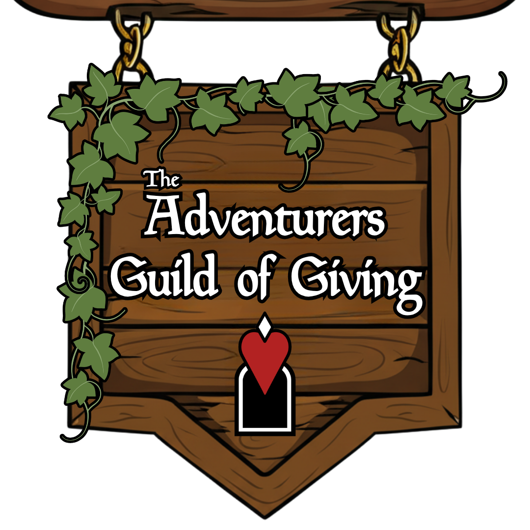 The Adventurers Guild of Giving Logo